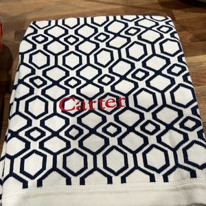 “Carter” baby blanket Pottery Barn
